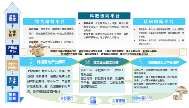 寒地食用菌产科教综合体
